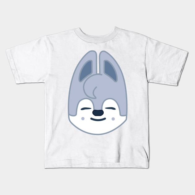 stray kids skzoo Wolf Chan Kids T-Shirt by Qaws